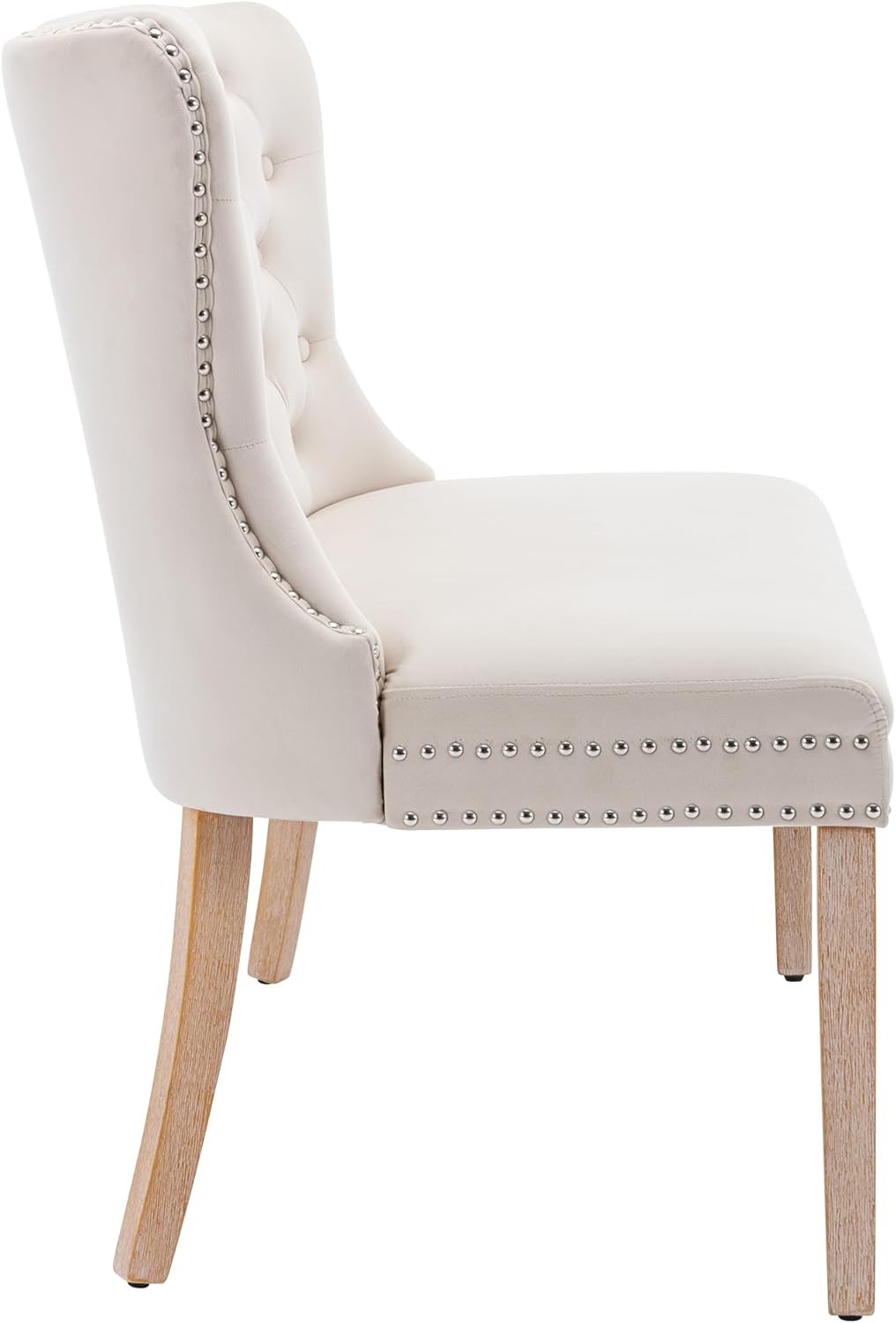 Bank - kamerbank - tweepersoons - 104 cm breed - brocante - beige - Afbeelding 7