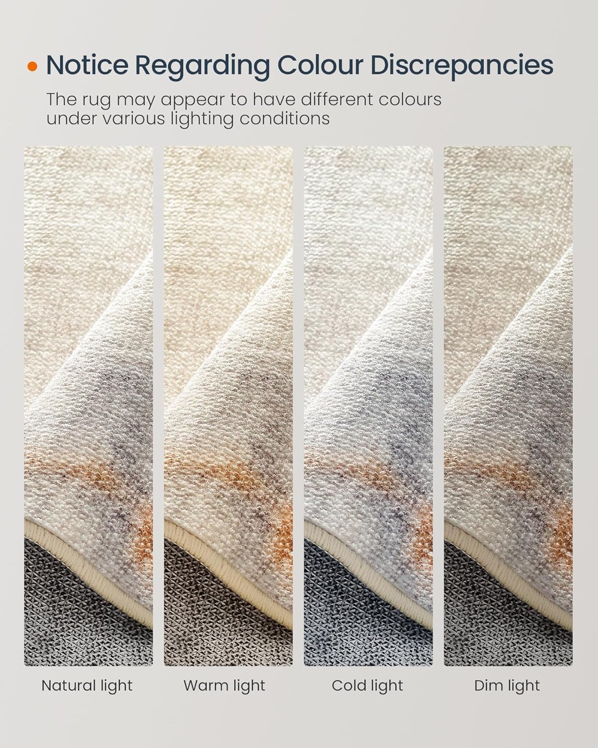 Vloerkleed abstract - 140x200 cm - laagpolig - antislip - grijstinten - TAR039G02 - Afbeelding 6