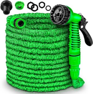 Flexibele tuinslang - 60 meter - magic hose model - groen