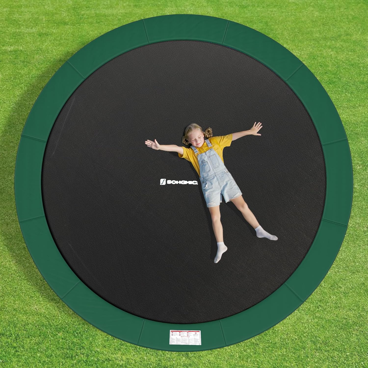 Randafdekking trampoline - groen - diameter Ø427 cm / 14 ft - voor trampoline - Afbeelding 3