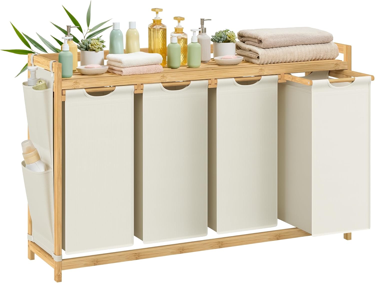 AdelDream Bamboe wasmand, wassorteerder