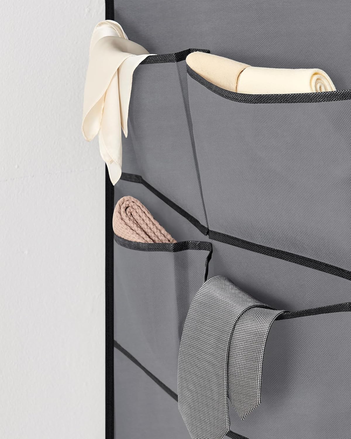 Open kledingkast - 182 cm hoog - kledingrek - kledingstang - zwart - ryg026r02 - Afbeelding 8