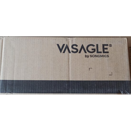 Staande spiegel XL- 91x61 cm hoog - gebogen - aluminium frame en gehard glas - goud - lwm011ab01 - Afbeelding 5