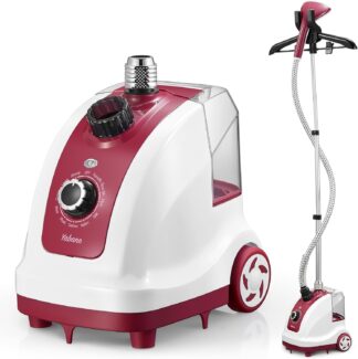 Verticale stoomreiniger - stoomapparaat - 1950 W - constante stoom - 11 stoomfuncties - 1,35 liter waterreservoir - in 10 seconden snel voorverwarmen - verticale stoomkoker