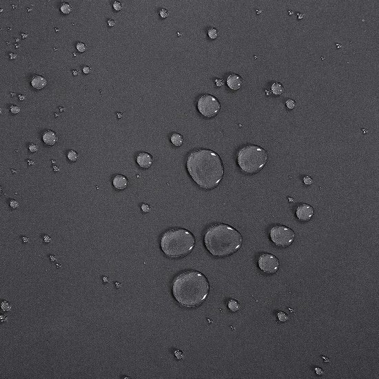 Windscherm / privacyscherm - verticaal zonnescherm / zijluifel - 200x400 cm - zonwering voor balkon, terras, tuin - grijs - GSA204G01 - Afbeelding 6