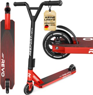 Stuntstep REVO - Stuntstep voor Kinderen Volwassenen - ABEC-9 - 100mm PU Wielen - Met Standaard - Y-Bar - max 100 kg