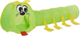 Kruiptunnel speeltent rups - kinder speelgoed - binnen - buiten - pop up - jongens - meisjes