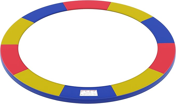 Randafdekking trampoline – donkergrijs – trampoline Ø diameter 366 cm – voor trampoline - STP12R