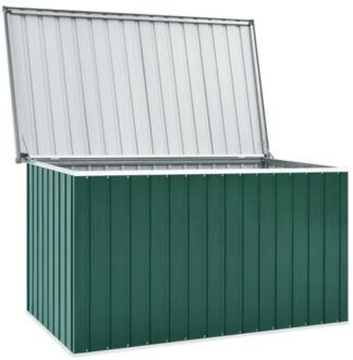 Opbergbox tuin - tuinbox - XL - 171x99x93 cm - groen - metaal