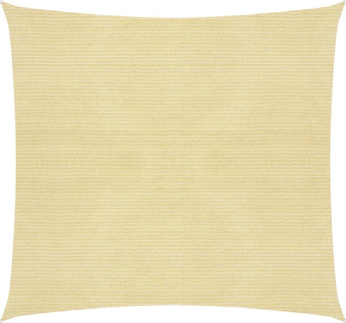 Schaduwdoek - zonnezeil - zonnedoel - 6x6 meter - 160 - g/m² - HDPE - beige - Afbeelding 2