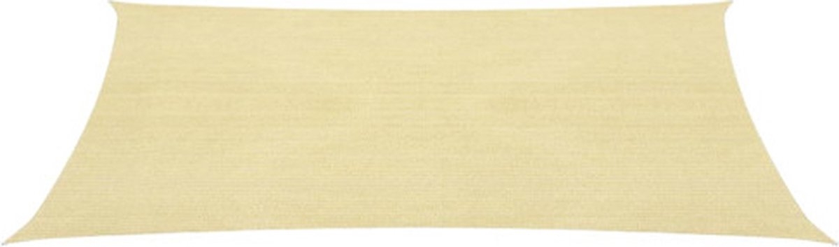 Schaduwdoek - zonnezeil - zonnedoel - 6x6 meter - 160 - g/m² - HDPE - beige - Afbeelding 4