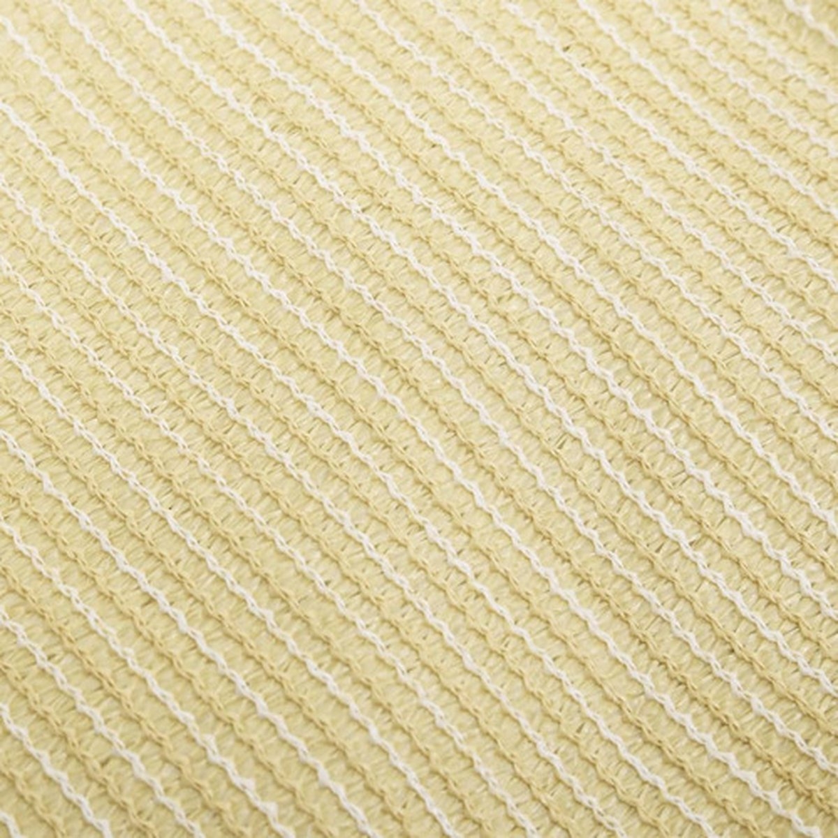 Schaduwdoek - zonnezeil - zonnedoel - 6x6 meter - 160 - g/m² - HDPE - beige - Afbeelding 5