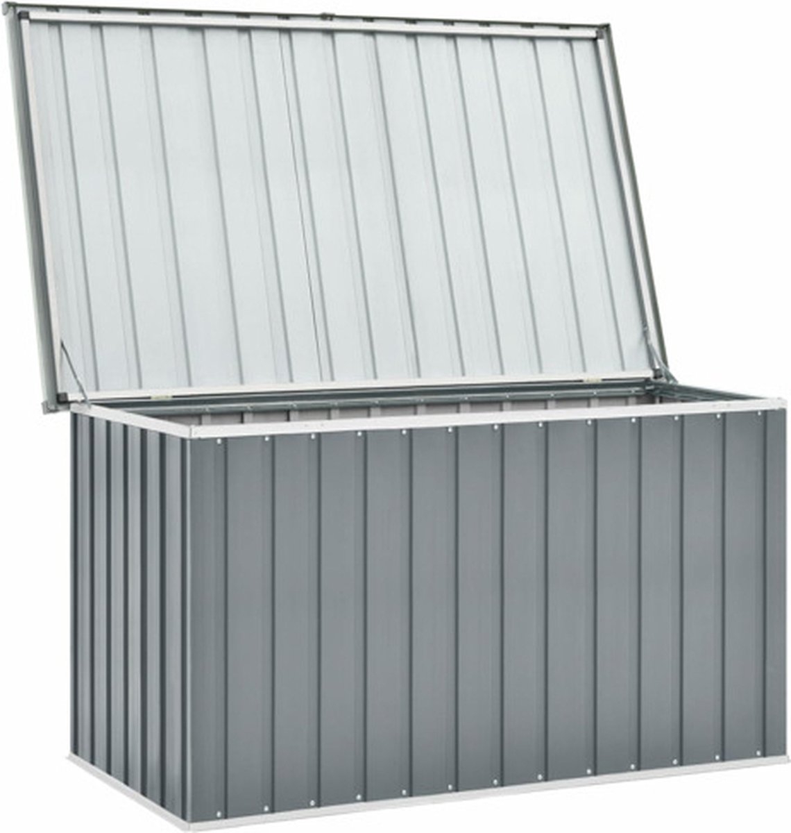 Opbergbox - Tuinbox - metaal - 150x101x91 cm - grijs - Afbeelding 6