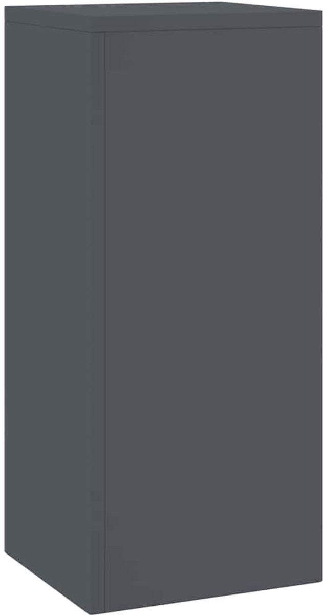 set van 2 Plantenstandaard - plantentafel - hoogte - metaal - antraciet - 24x24x55cm - Afbeelding 22