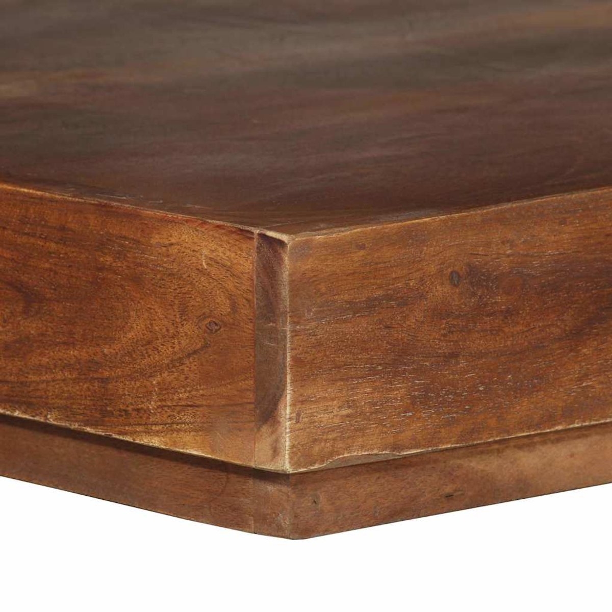 Salontafel - 45x45x40 - cm - massief - acaciahout - bruin - Afbeelding 11