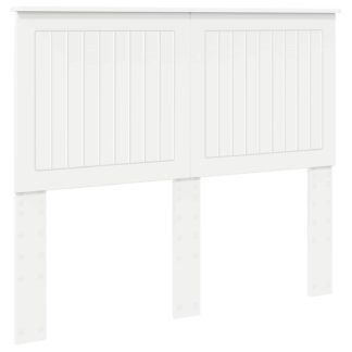 Hoofdbord tweepersoonsbed 140 cm - hout - wit - voor 135/140 cm bed