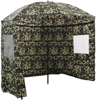 Visparaplu - karperparaplu - umbrella - 290x225 cm - Oxford Polyester - Camouflage
