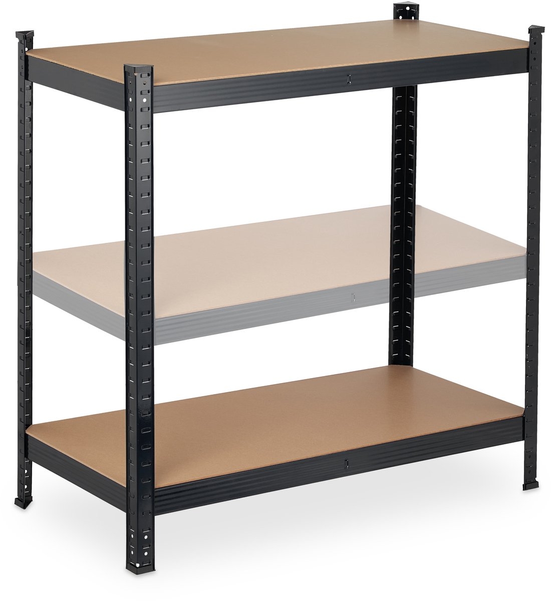 Stelling - stellingkast - opbergrek - 180x90x40 cm 5 Planken - 875 kg - Afbeelding 10