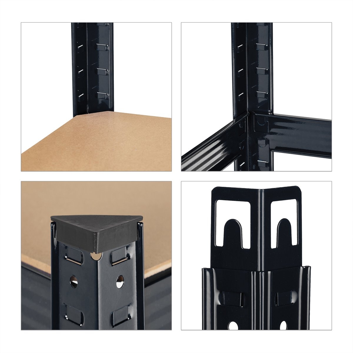 Stelling - stellingkast - opbergrek - 180x90x40 cm 5 Planken - 875 kg - Afbeelding 11