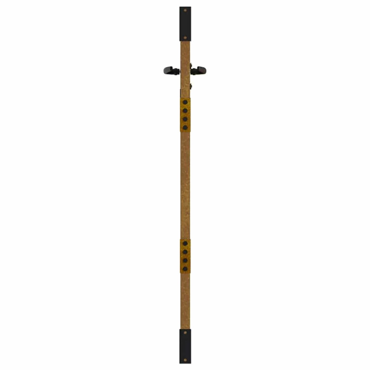 Stalen poort / tuindeur - 150 cm hoog - 85 cm breed - 150x85 cm - cortenstaal - Afbeelding 3