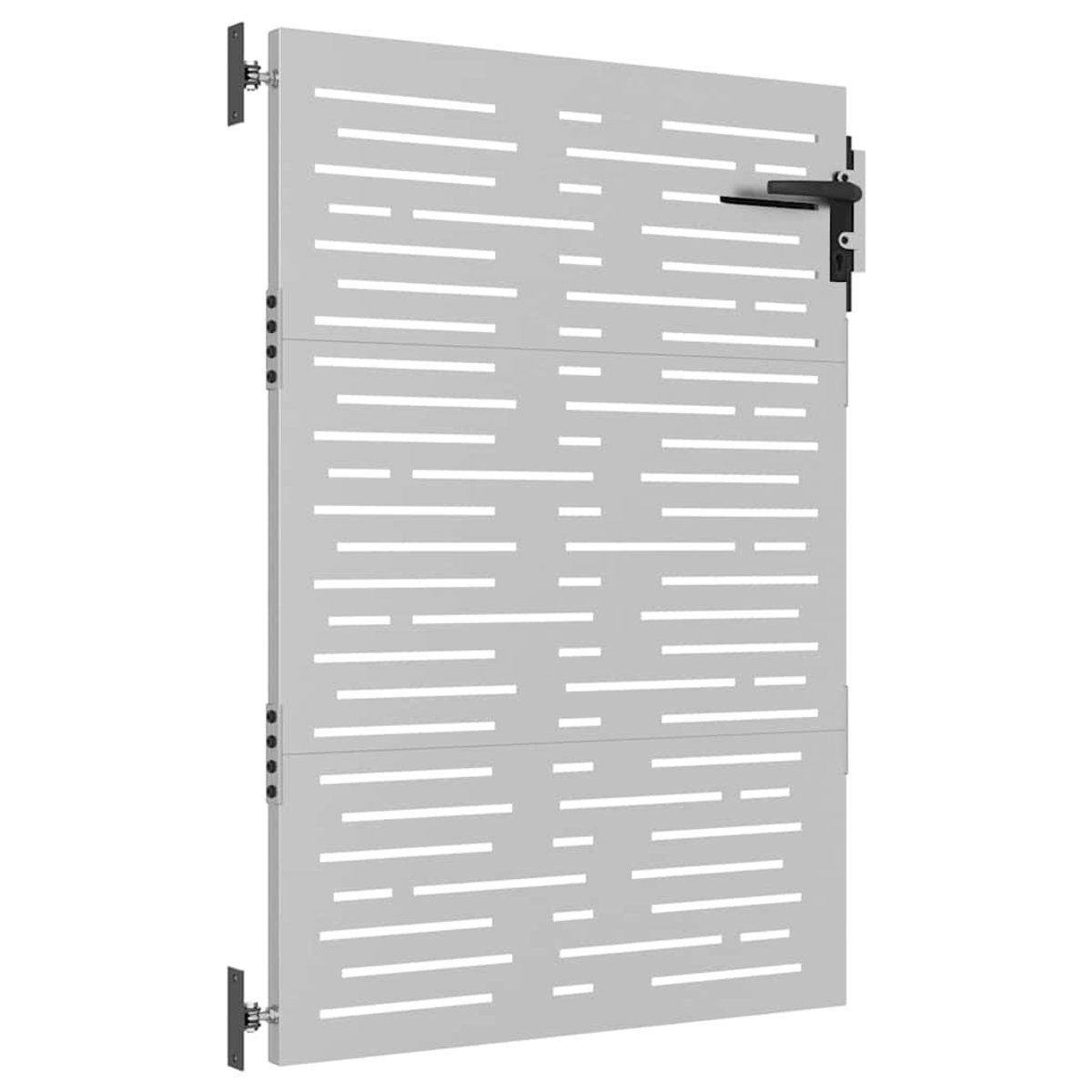 Stalen poort / tuindeur - 150 cm hoog - 85 cm breed - 150x85 cm - cortenstaal - Afbeelding 9