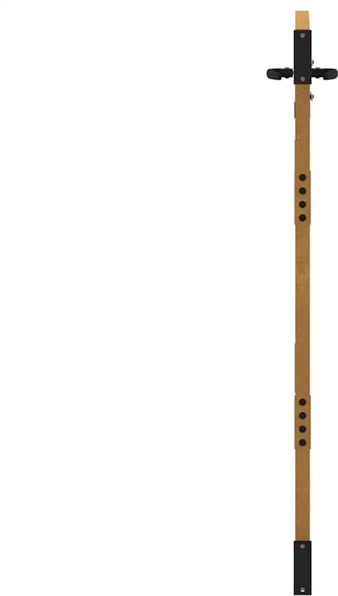 Stalen poort / tuindeur - 150 cm hoog - 85 cm breed - 150x85 cm - cortenstaal - Afbeelding 12
