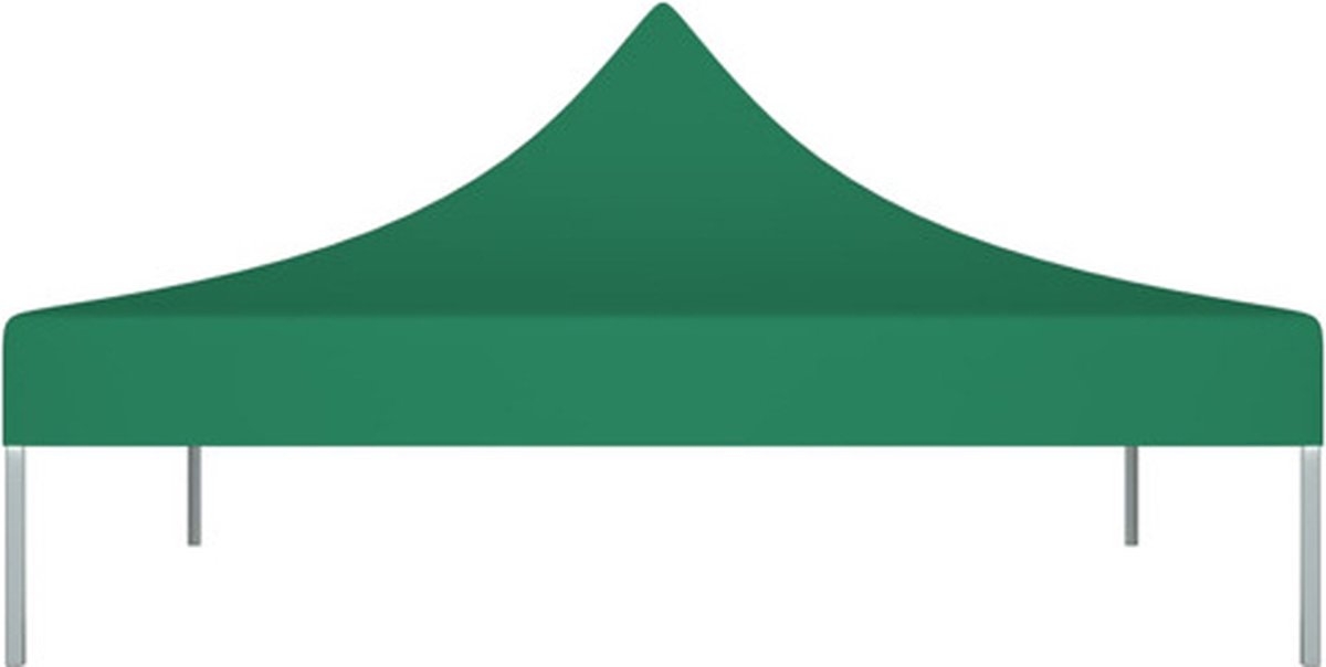 Vervangingsdak voor partytent - partytentdak - voor 3x3 meter - groen - Afbeelding 2