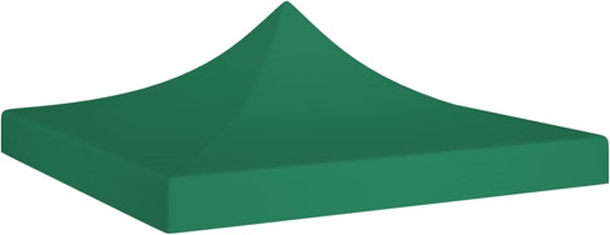 Vervangingsdak voor partytent - partytentdak - voor 3x3 meter - groen - Afbeelding 4