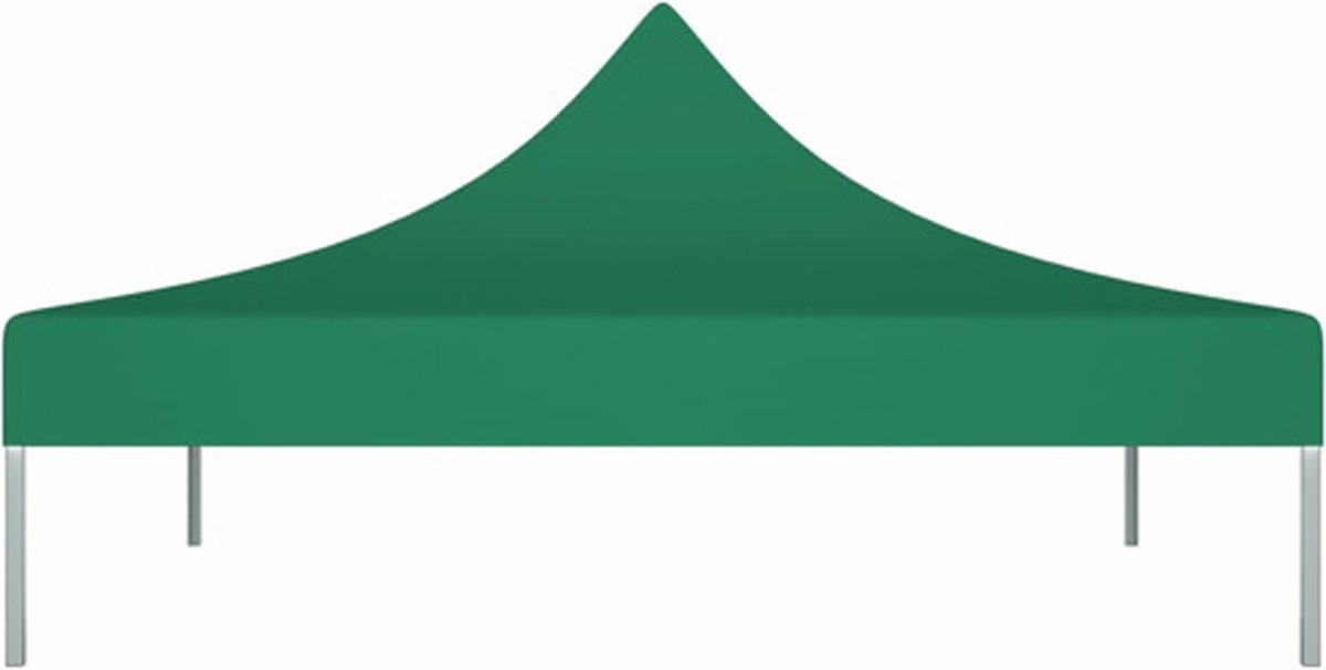 Vervangingsdak voor partytent - partytentdak - voor 3x3 meter - groen - Afbeelding 7